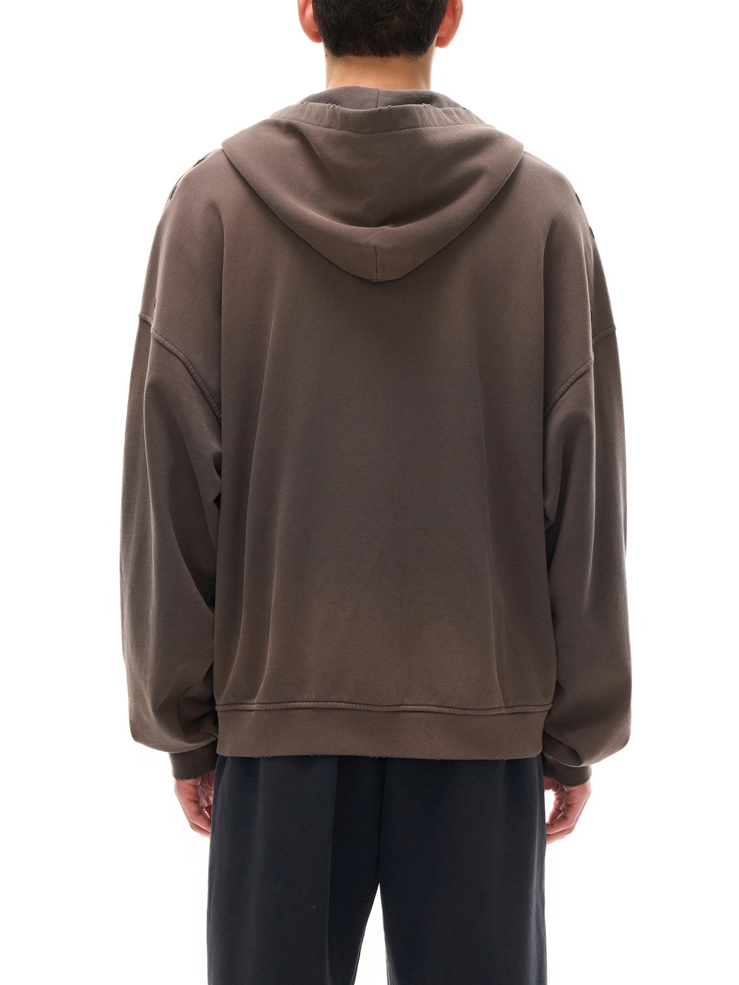 MASI™ Solar Frayed Zip Hoodie