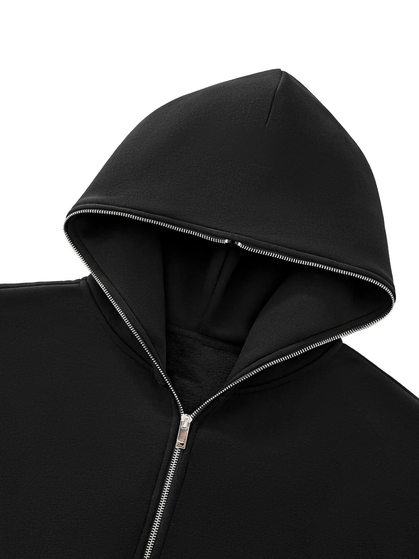 MASI™ Fleeced Full-Zip Boxy Hoodie