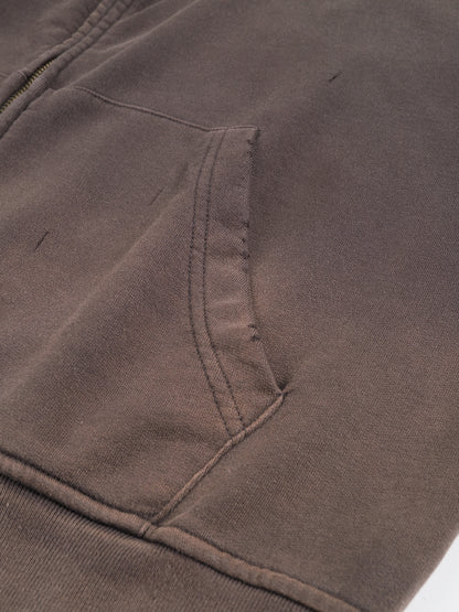 MASI™ Solar Frayed Zip Hoodie