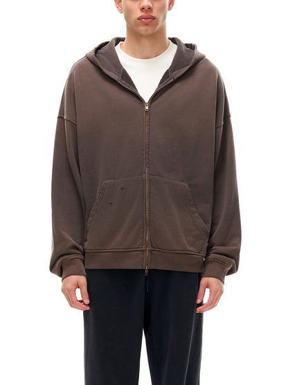 MASI™ Solar Frayed Zip Hoodie